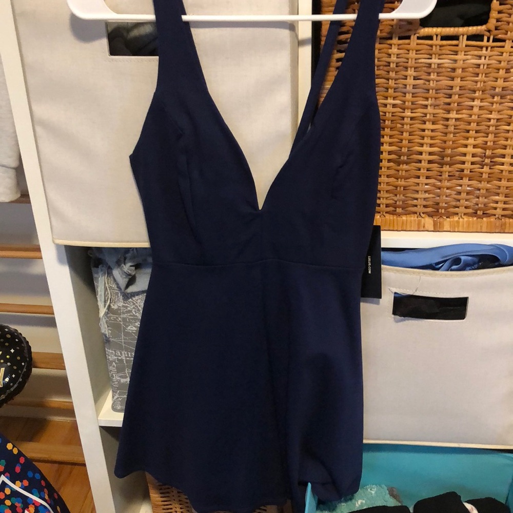 NWT Navy Blue Lulus Dress